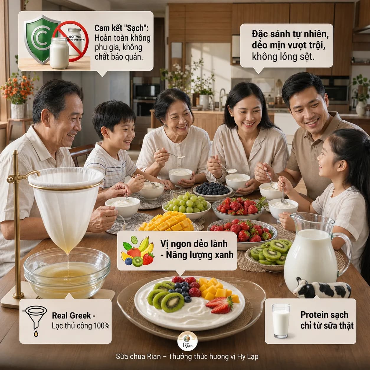 5 lý do nên ăn RiAn Yogurt mỗi ngày