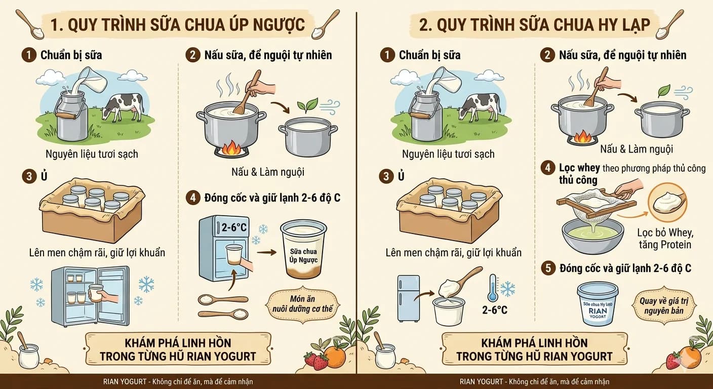 Sạch từ nguyên liệu đến từng hũ.
